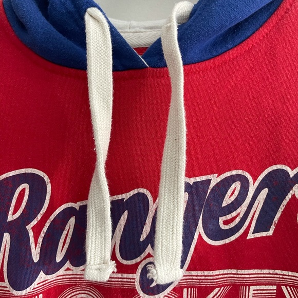 NY Rangers vintage style hooded sweatshirt - Picture 5 of 8